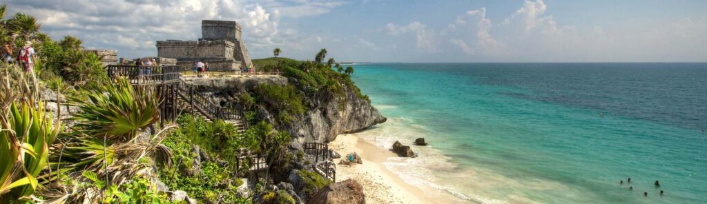 How to go to Tulum and how far is the tulum from Cancun