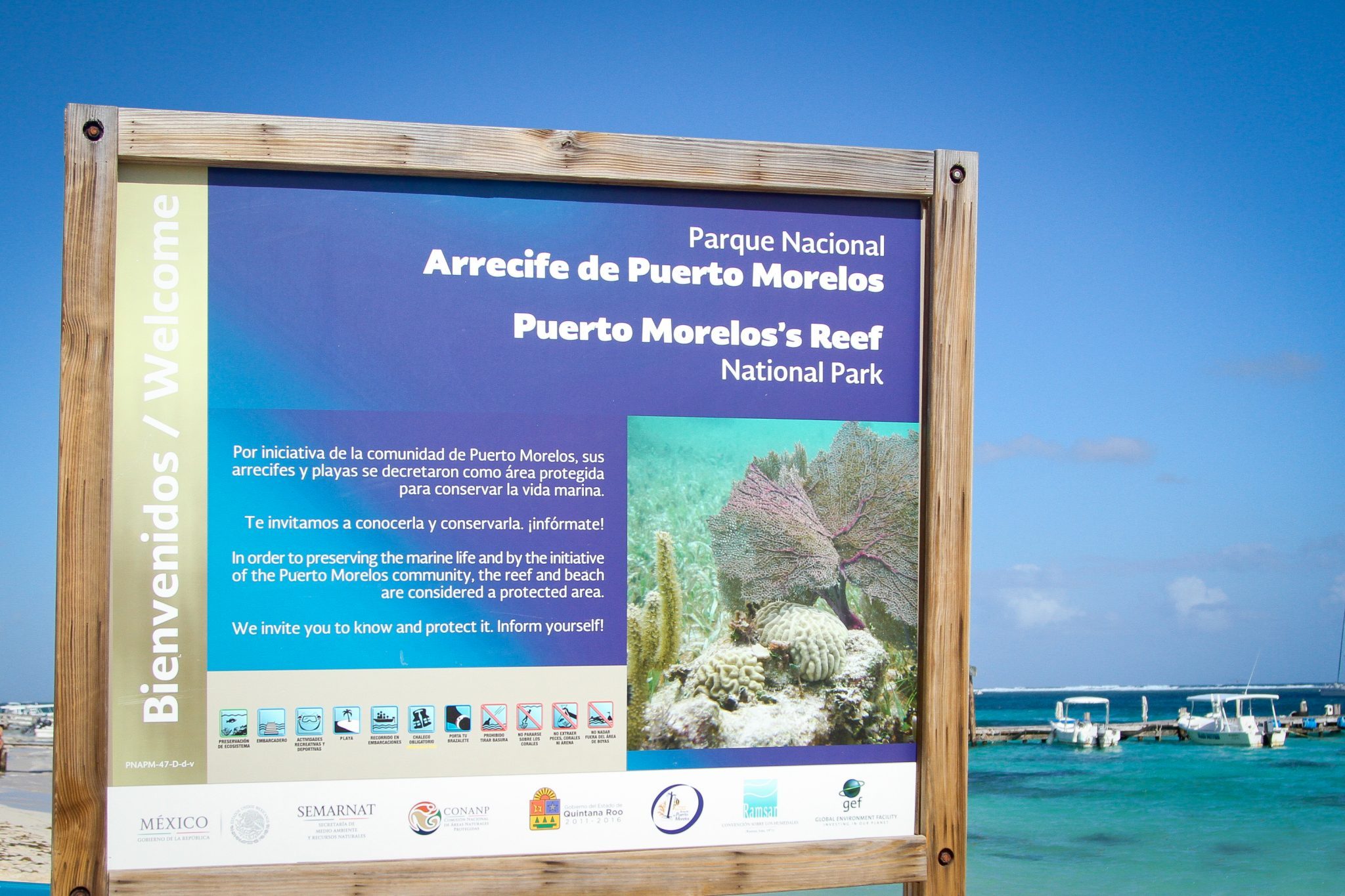 uerto Morelos Reef National Park