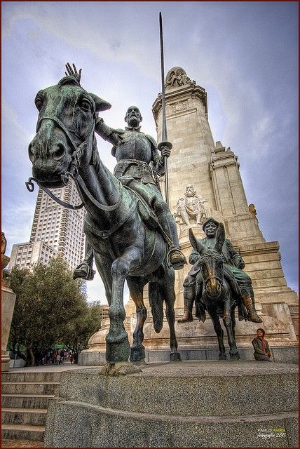 Don Quixote and Sancho Panza - What to see in madrid